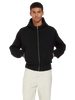 Organic Bomber Jacket Hoodie: Unisex