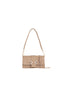 Classic Faux Leather Clutch — Beige for women, styled for everyday