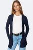 Navy Boyfriend Cardigan with Pockets