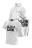 XAPE Alpha Club Hoodie & Tee Combo - White