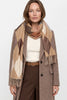 Beige Argyle Pattern Scarf