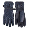 Ladies Quilted Waterproof Wind Resistant Thermal Gloves for Winter