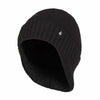 Mens Knitted Thermal Winter Warm Expedition Hat with Drop Neck