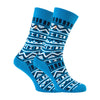 2 Pack Mens Vintage Aztec Patterned Colourful Cotton Socks