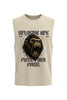 XAPE First Fury Drop Arm Tank Top - Sand