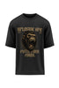 XAPE Fist Fury Oversized Tee - Black