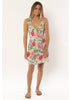 Sisstrevolution Electric Oasis WVN Mini Dress