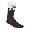 Ladies Christmas Non Slip Thermal Slipper Socks with Grippers