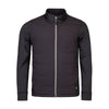 Men's Hybrid Fleece Lined Jacket Full Zip | Insulated Waterproof Coat