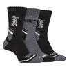 3 Pack Mens Walking Boot Socks | Performance Outdoor Socks for Hiking