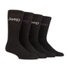 Men's 4 Pack Recycled Cotton Boot Socks | Thick Knit Full Cushioned Socks