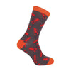 1 Pack Men's Novelty Grey Lobster Bamboo Socks