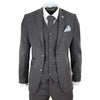 STZ23 - Men's Wool Tweed Suit 3 Piece Authentic 1920s Classic