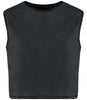 Organic Faded Cropped Tank Top: Women's