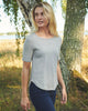 Fairtrade Organic Half Sleeve T-shirt: Womens