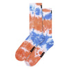 1 Pack Multi-Coloured Tie Dye Socks for Men and Women