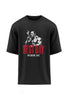 XAPE Rest Day Oversized Tee - Black