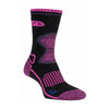 2 Pack Ladies Wool Blend Hiking Socks with Arch Support