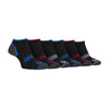 6 Pack Men's Cushioned Sole Running Low Cut Trainer Socks
