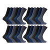 Mens Thin Soft Cotton Plain Coloured Socks (Multipack Options)