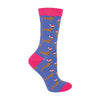1 Pack Ladies Novelty Christmas Sausage Dog Bamboo Socks