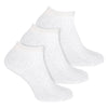 3 Pack Mens 100% Cotton Trainer Socks