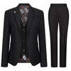 Classic Tailored Suit — Black for women, styled for work