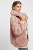 Woody Borg Oversized Bomber Jacket - Pink