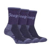 3 Pack Ladies Cotton Cushioned Hiking Socks
