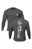 XAPE Claw Long Sleeve Tee - Charcoal