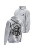 XAPE Old School Hoodie - Heather Grey