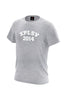 XAPE Campus Script Tee - Sports Grey