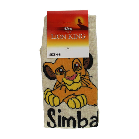 Ladies Disney Simba Socks | Novelty Lion King Socks | Disney Gifts for Her