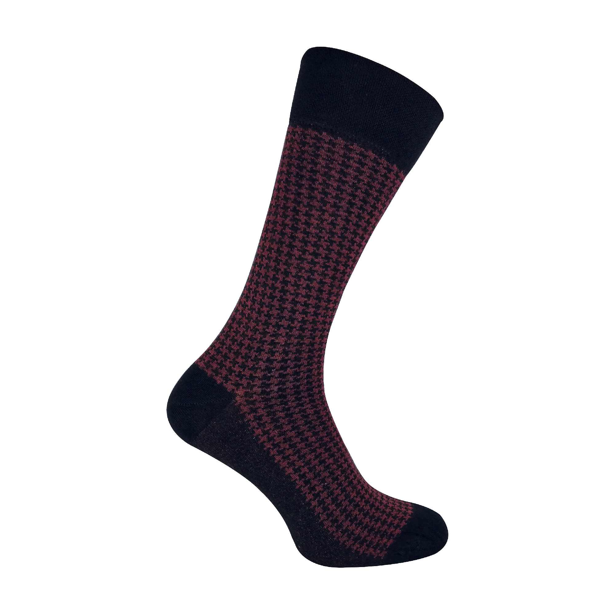 1 Pack Men's Luxury Breathable Bamboo Suit Dress Socks