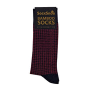 1 Pack Men's Luxury Breathable Bamboo Suit Dress Socks