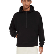 Organic Half Zip Hoodie: Unisex