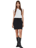 Organic Raw Hem Skirt: Womens