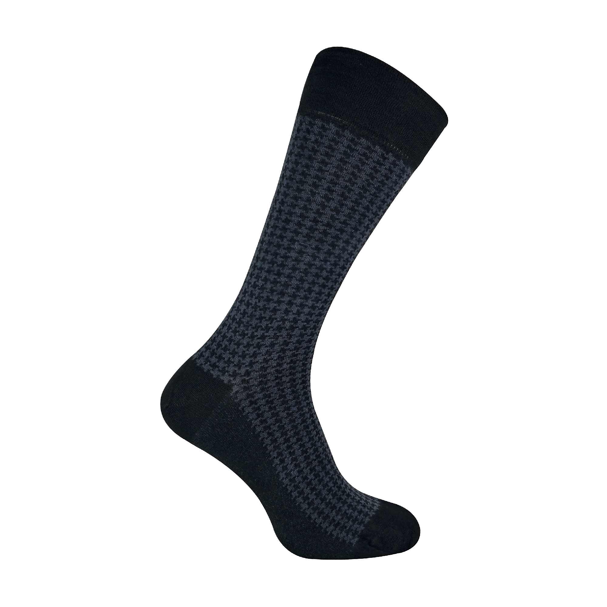 1 Pack Men's Luxury Breathable Bamboo Suit Dress Socks