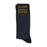 1 Pack Men's Luxury Breathable Bamboo Suit Dress Socks