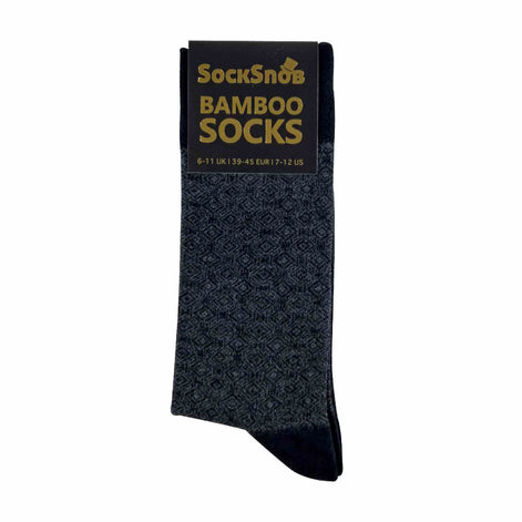 1 Pack Men's Luxury Breathable Bamboo Suit Dress Socks