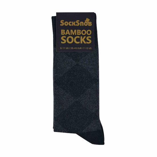 1 Pack Men's Luxury Breathable Bamboo Suit Dress Socks