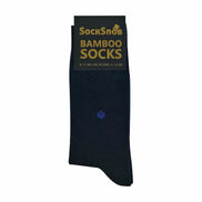 1 Pack Men's Luxury Breathable Bamboo Suit Dress Socks