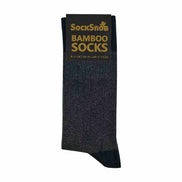 1 Pack Men's Luxury Breathable Bamboo Suit Dress Socks