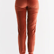 Organic Soft Fleece Cuffed Sweatpants: Women's