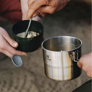 Stainless Steel Cook Set For Two 1.0L
