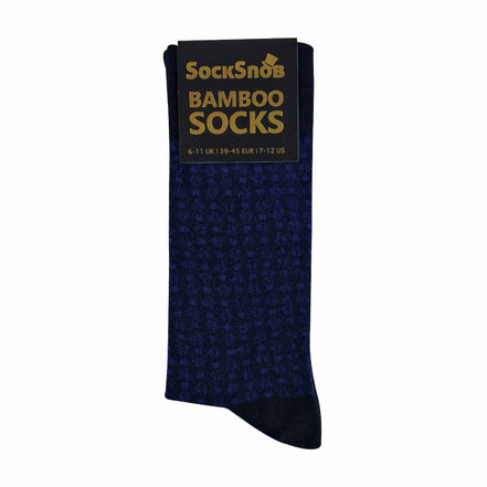 1 Pack Men's Luxury Breathable Bamboo Suit Dress Socks
