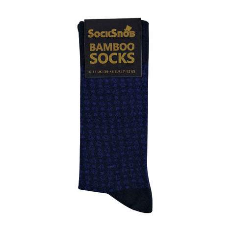 1 Pack Men's Luxury Breathable Bamboo Suit Dress Socks