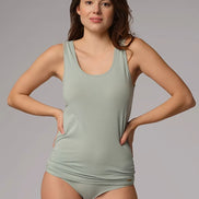 Fairtrade Organic Vest Undershirt: Womens