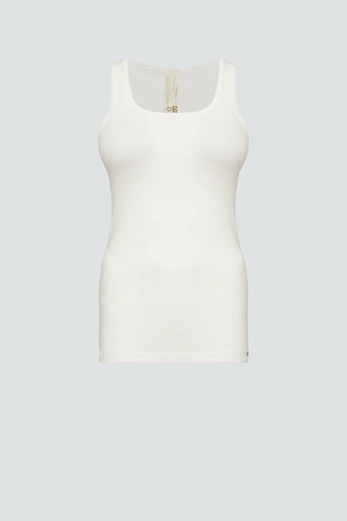 Organic Breathable Underwear Vest: Womens