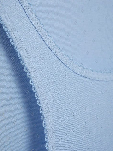 Organic Breathable Underwear Vest: Womens